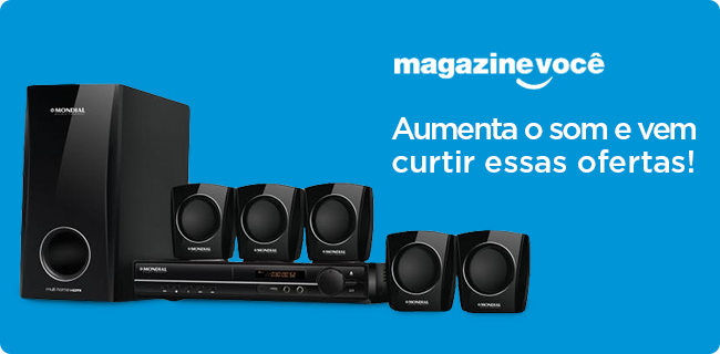 Aumente o som e curti essas ofertas! :D