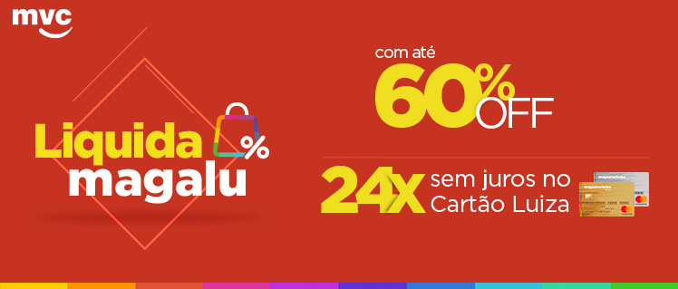 Ainda dá tempo de aproveitar ofertas com até 60% OFF. Corra e aproveite!